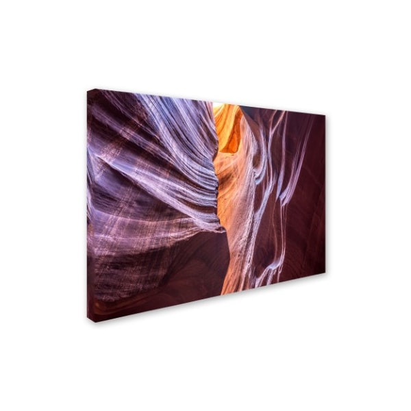 Pierre Leclerc 'Canyon Abstract' Canvas Art,14x19